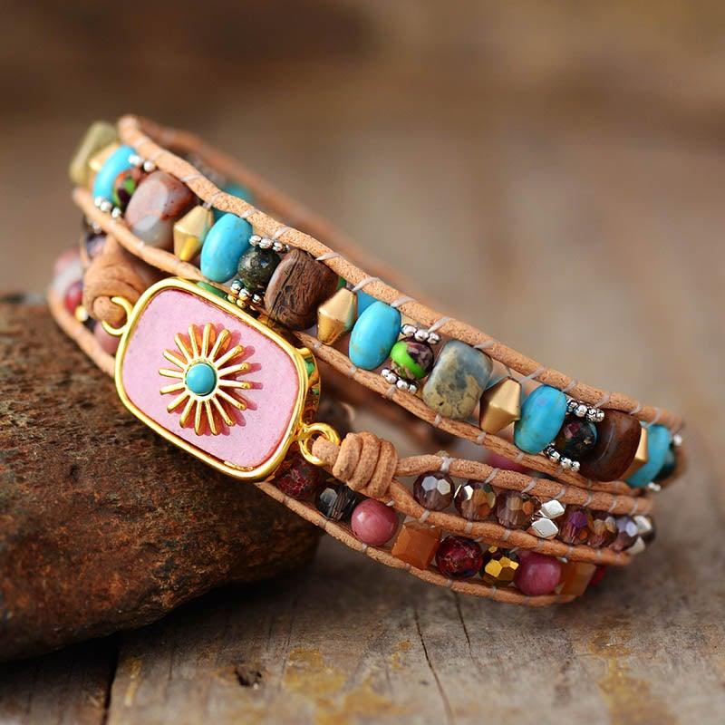 Bracciale Boho "Radiosità Solare"