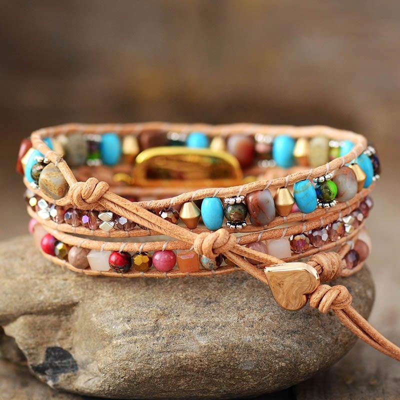 Bracciale Boho "Radiosità Solare"