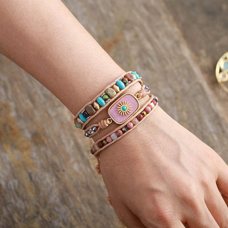 Bracciale Boho "Radiosità Solare"