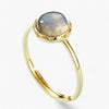 Anello "Amore Celeste" in Argento con Labradorite