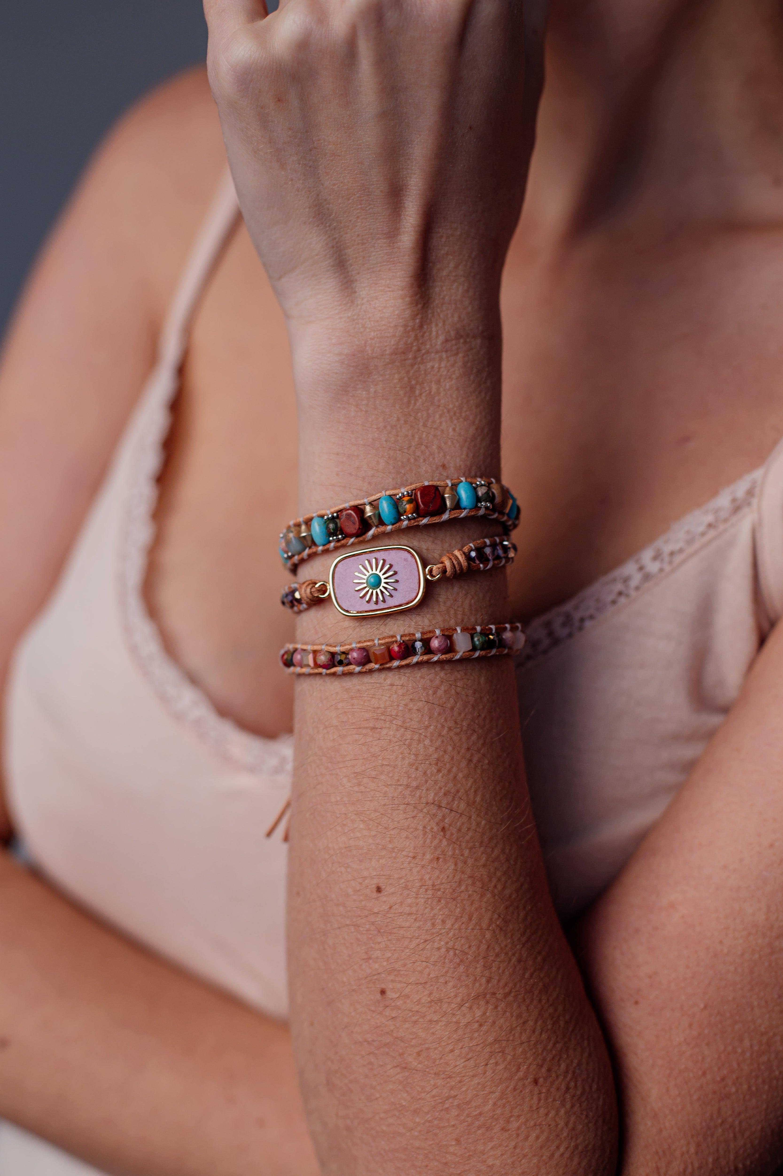 Bracciale Boho "Radiosità Solare"