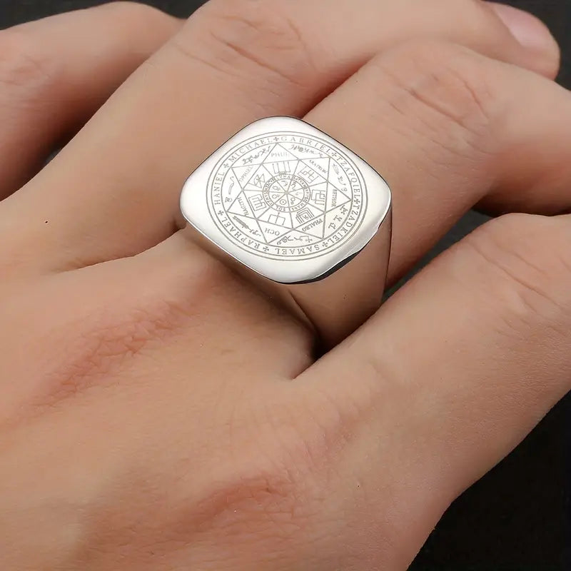 Anello dei 7 Angeli di Salomone per la Manifestazione della Prosperità