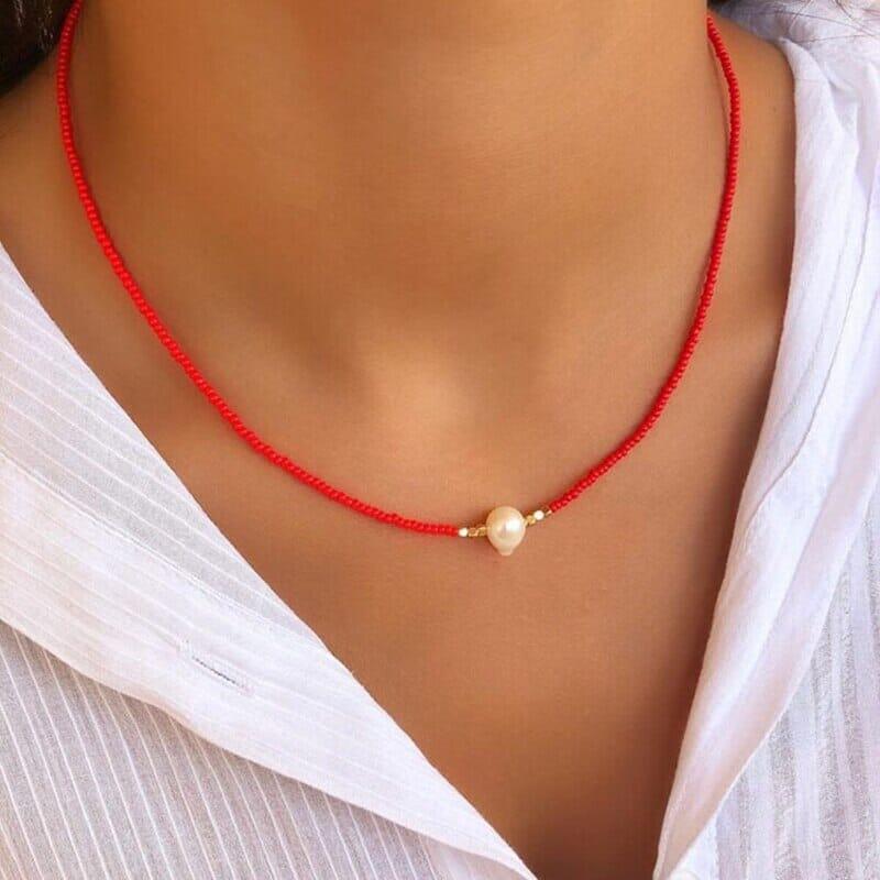 Collana “Eleganza Senza Tempo” con Perle Scintillanti