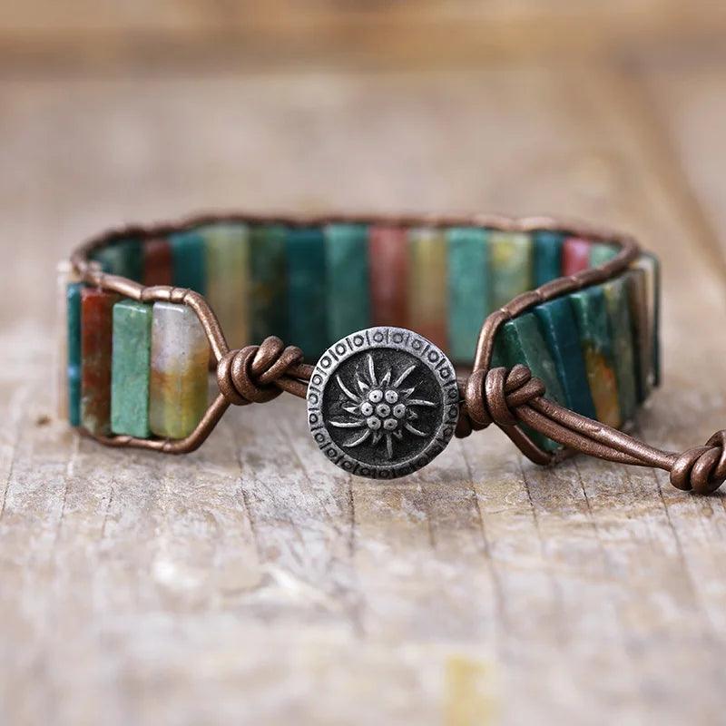 Bracciale con Pietre Naturali "Abbraccio Elementale"